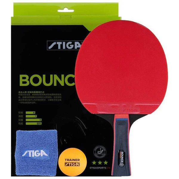 STIGA PRO BOUNCE 3 STARS TABLETENNIS BAT