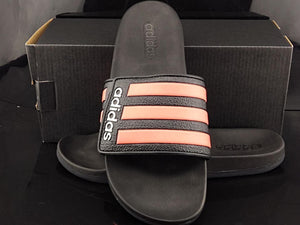 Rose gold adidas on sale slides